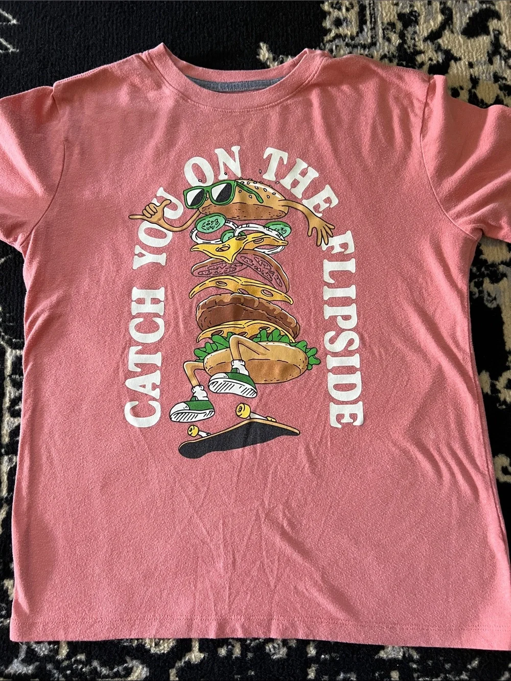 Boys 4 pc Old Navy/Cat& Jack tees size L 10/12